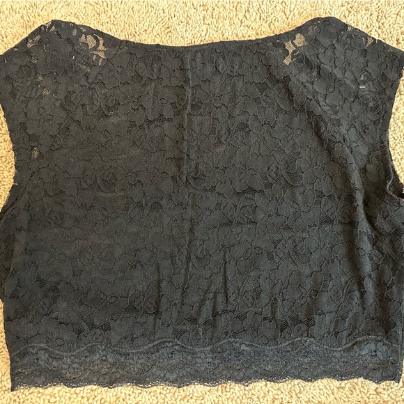 Black crop top express size l - Picture 2 of 3
